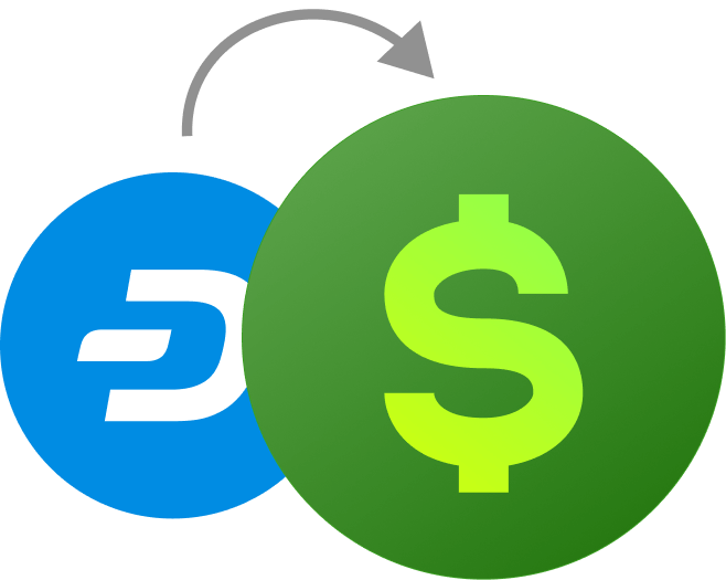 Exchange DASH for USD